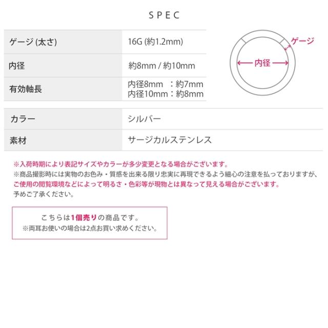 サージカルステンレス素材