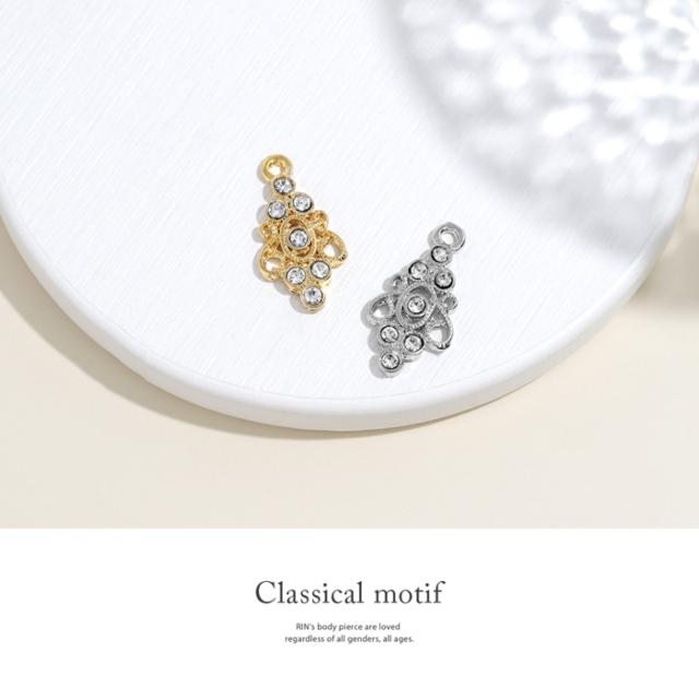 上品でクラシカルなパーツ