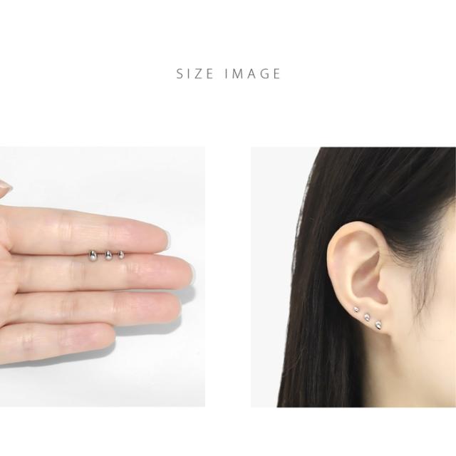 ワンポイントピアス