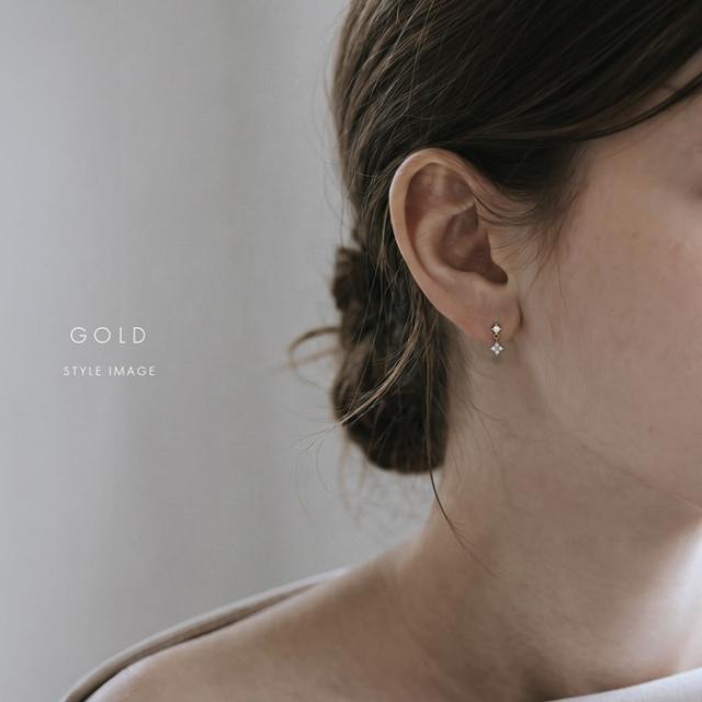 耳たぶ ロブへの装着例