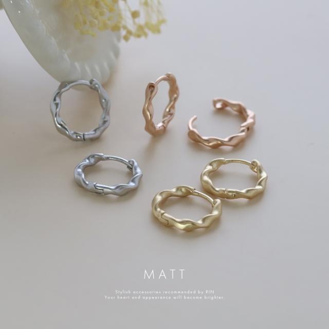 マットシルバー マットゴールド マットピンクゴールド