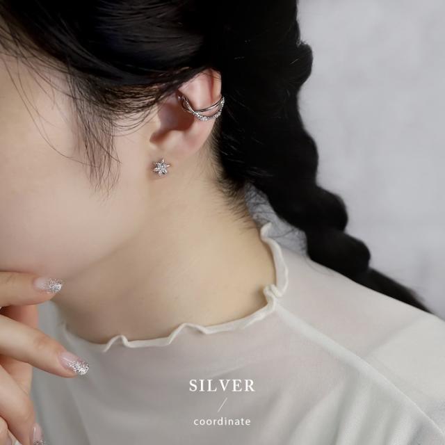 デザインリングピアス