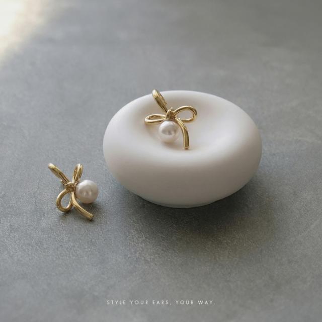 フープピアス デザインリング ピアス