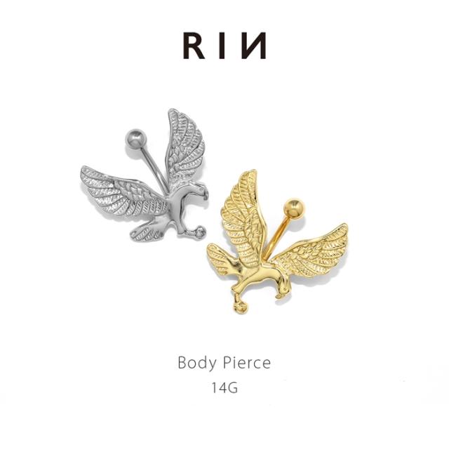 イーグルへそピアス