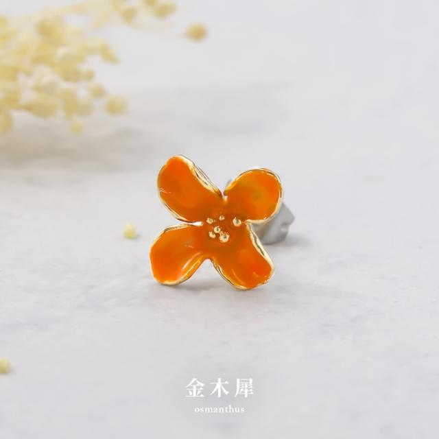 オレンジ色の金木犀