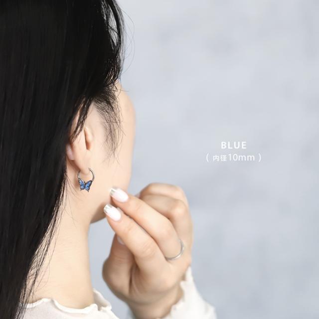 蝶々ピアス