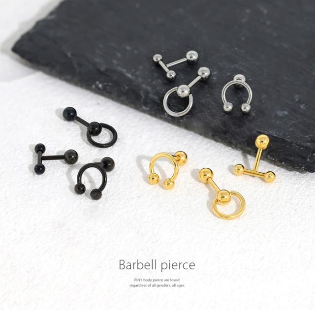 シンプルなバーベルモチーフ！