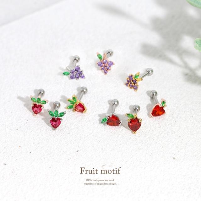 かわいいフルーツモチーフ