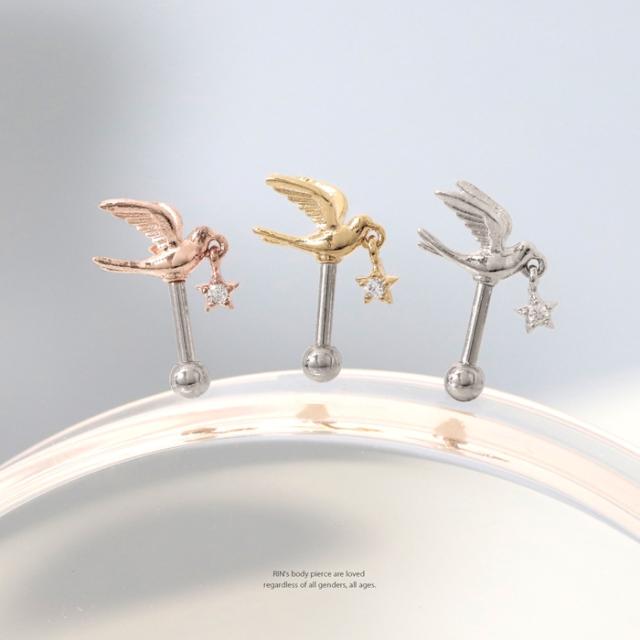 立体的な鳥モチーフ♪