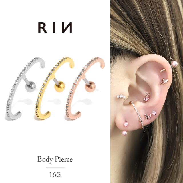 イヤーカフ風ピアス