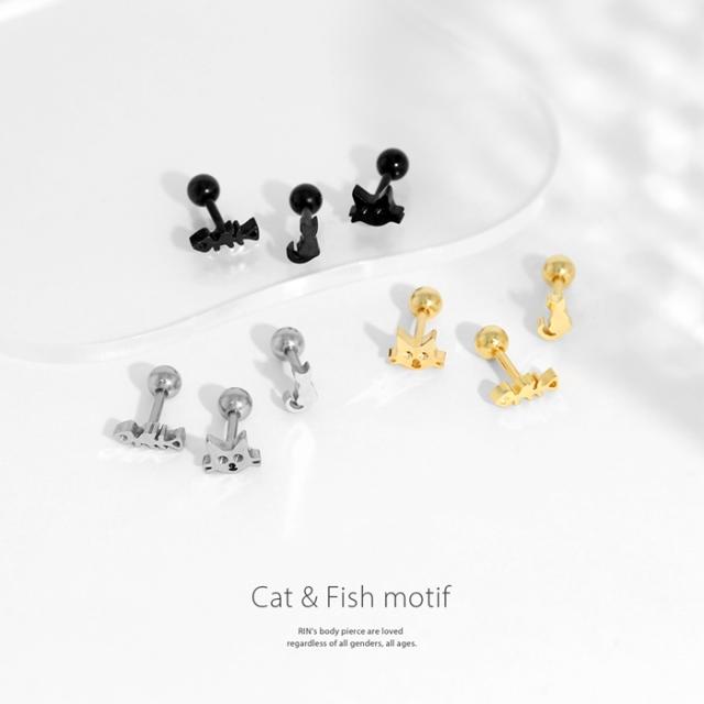 ネコとお魚モチーフがカワイイ★