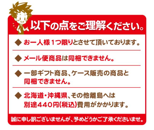 以下の点をご理解ください