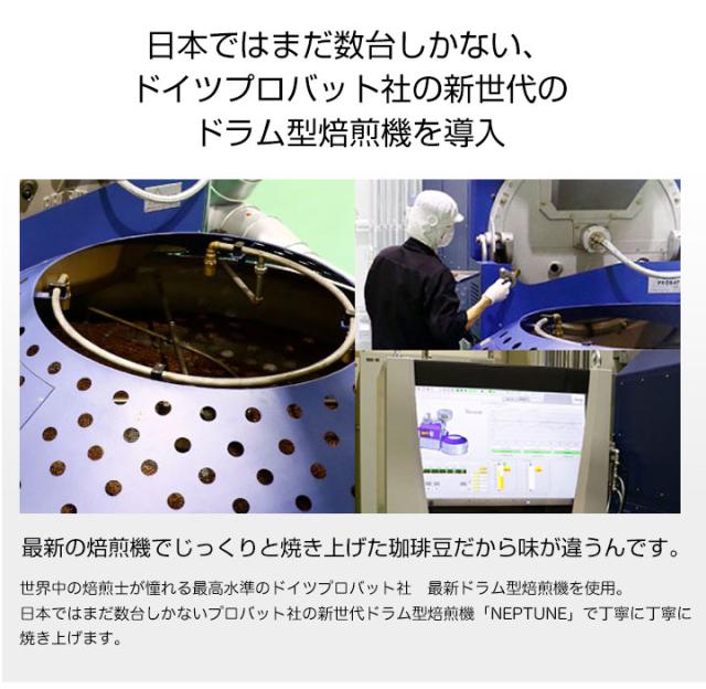 新世代のドラム型焙煎機