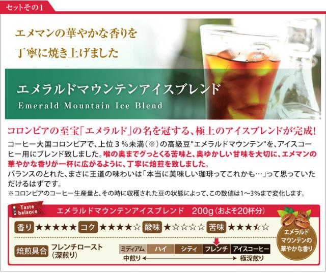 エメラルドマウンテンアイスブレンド