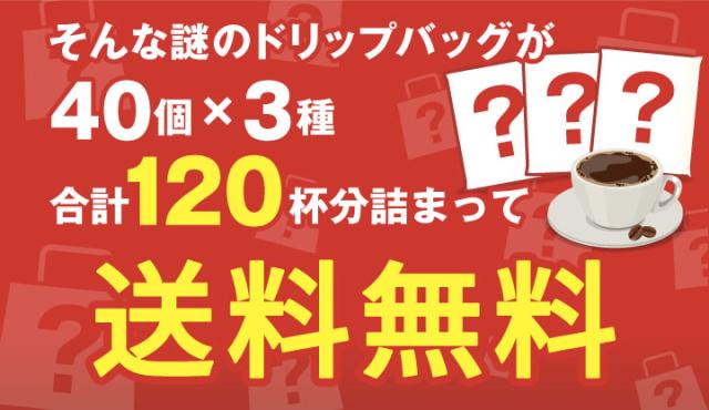 そんな謎のドリップバッグが150杯分詰まって送料無料!