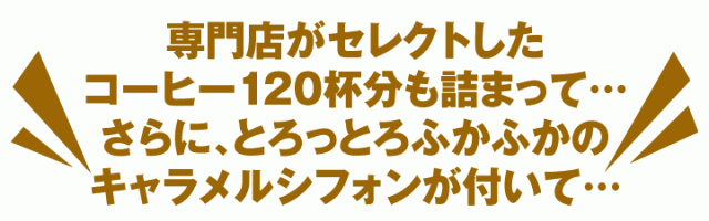キャラメルシフォンケーキ