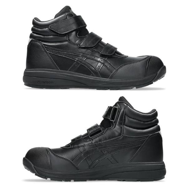 アシックス asics メンズ 安全作業靴 安全靴 黒 ブラック トープ