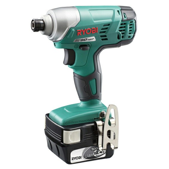 正規品在庫 RYOBI/リョービ リョーの通販はau PAY マーケット - 工具屋英知|商品ロットナンバー:513357830 インパクトドライバ BID-1417L5 電池パック(14.4V、5】 通販最新品