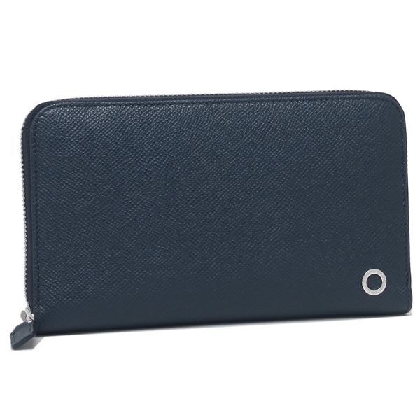 公式限定新作 送料無料 ブルガリ 財布 長財布 メンズ 財布 Bvlgari Dsap ネイビー 内祝い Www Cdh14 18 Fr