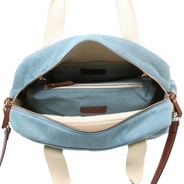 クロエ ボストンバッグ ショルダーバッグ マザーズバッグ チェンジングバッグ ブルー ホワイト レディース CHLOE C20191 Z10 A4対応 クロエ ボストンバッグ ショルダーバッグ マザーズバッグ チェンジング