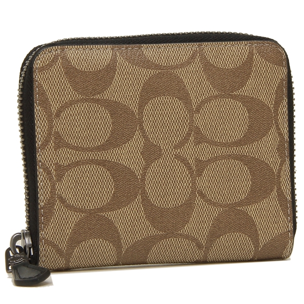 公式の コーチ メンズ 財布 二つ折り財布 シグネチャー ミニ財布 アウトレット Coach 返品送料無料 Www Iacymperu Org