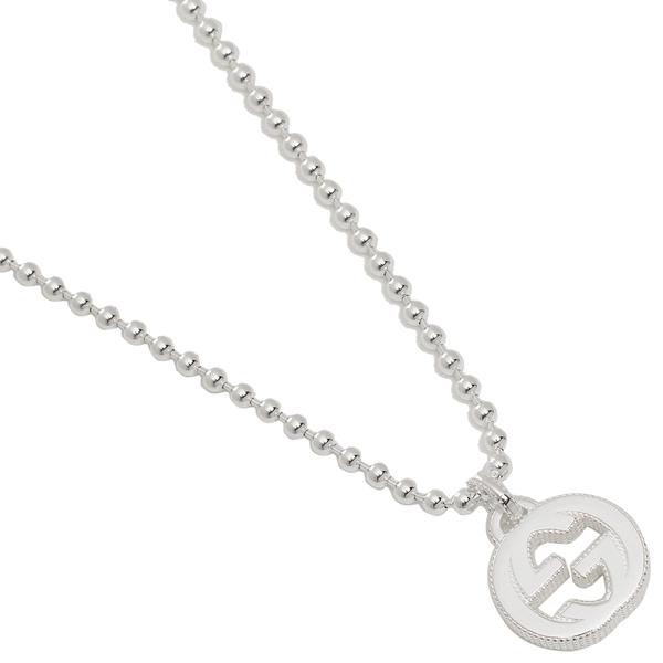 安いそれに目立つ P10 5 23 グッチ ネックレス インターロッキングg ペンダント シルバー レディース メンズ Gucci J8400 8106 返品ok 史上最も激安 Olsonesq Com