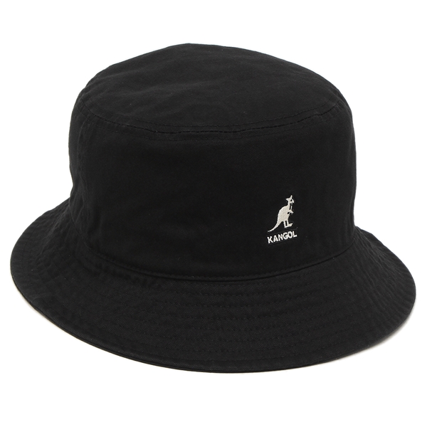 カンゴール 帽子 ウォッシュドバケット バケットハット ブラック メンズ レディース ユニセックス KANGOL WASHED BUCKET K4224HT BLK カンゴール 帽子 ウォッシュドバケット バケットハット ブラック