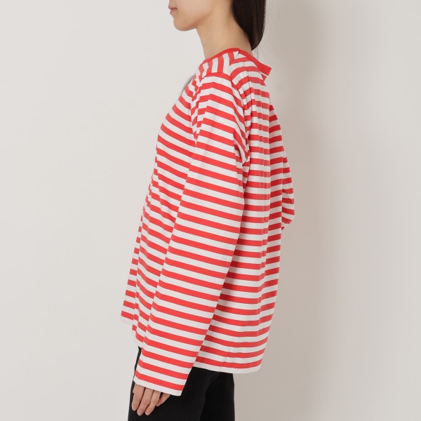 marimekko ストライプ 半袖Tシャツ マリメッコ marimekko シャツ ストライプ カジュアル 半袖