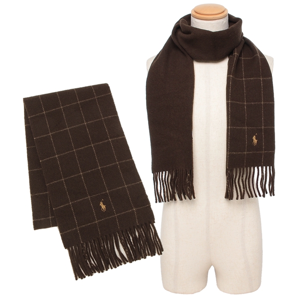 ポロラルフローレン マフラー リバーシブル ユニセックス メンズ