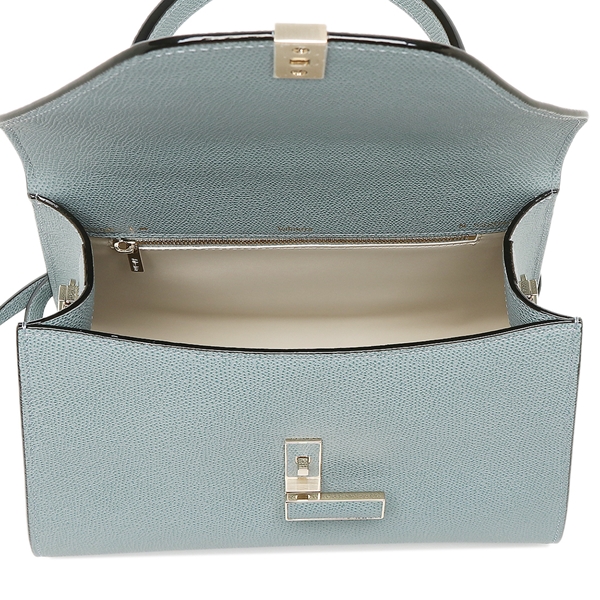 ハンドバッグ Valextra Handbags Light Blue Blue Leather Mini top handle bag | Valextra Iside