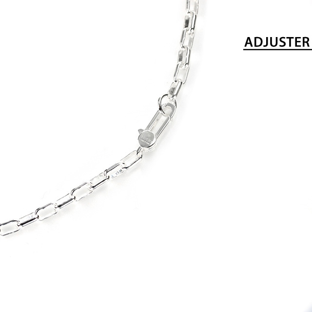 GUCCI シルバーチェーンネックレス GUCCI グッチ インターロッキング チェーンネックレス 759703