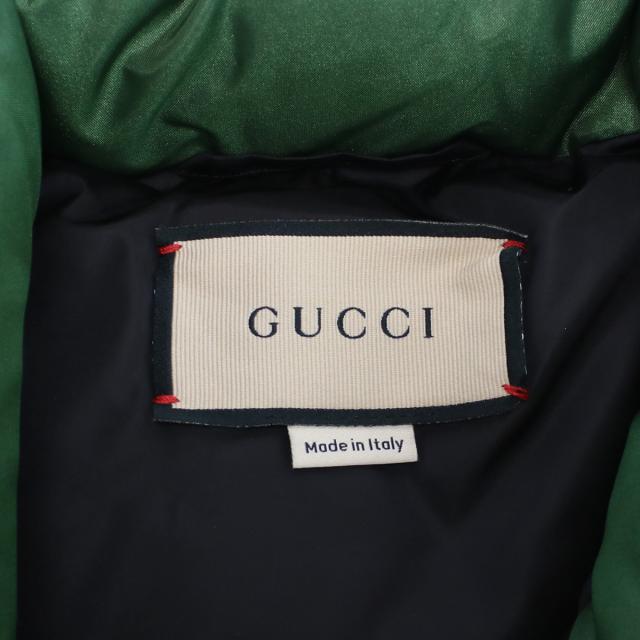 グッチ ベスト メンズ GUCCI イタリア 698713 グリーン系 ファッション