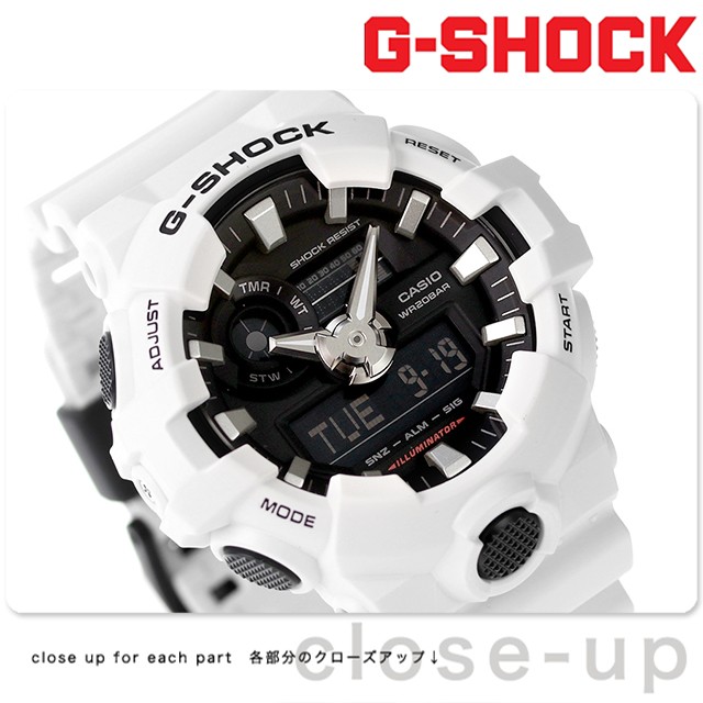 最大1200円OFFクーポン】 gショック ジーショック G-SHOCK GA-700-7ADR ...