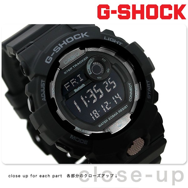 gショック ジーショック G-SHOCK デジタル GBD-800 ブラック 黒 ホワイト 白 ブルー レッド Bluetooth モバイルリンク G-SQUAD  選べるモの通販はau PAY マーケット - 腕時計のななぷれ | au PAY マーケット－通販サイト