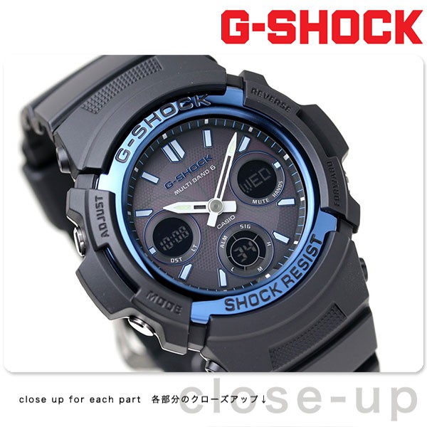 gショック ジーショック G-SHOCK 電波 ソーラー AWG-M100A-1AER