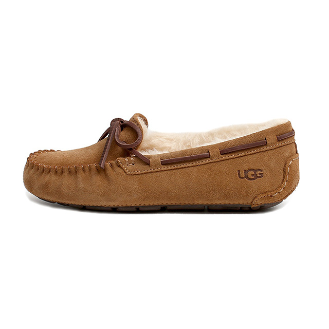 アグ UGG DAKOTA 靴 SHOES モカシン 1107949-CHESTNUT-7 レディース CHESTNUT 24.0cm 靴