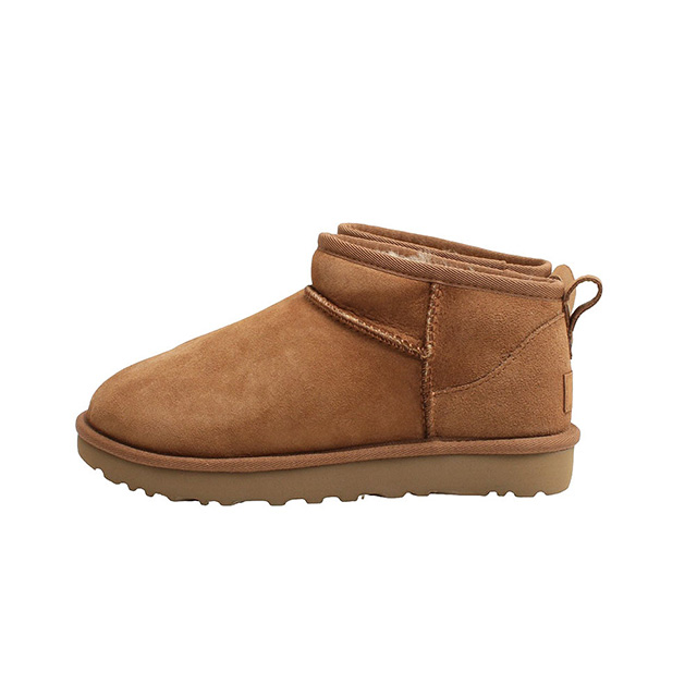 アグ UGG Classic Ultra Mini クラシックウルトラミニ ムートンブーツ 1116109-CHESTNUT-7 レディース chestnut 24.0cm 靴