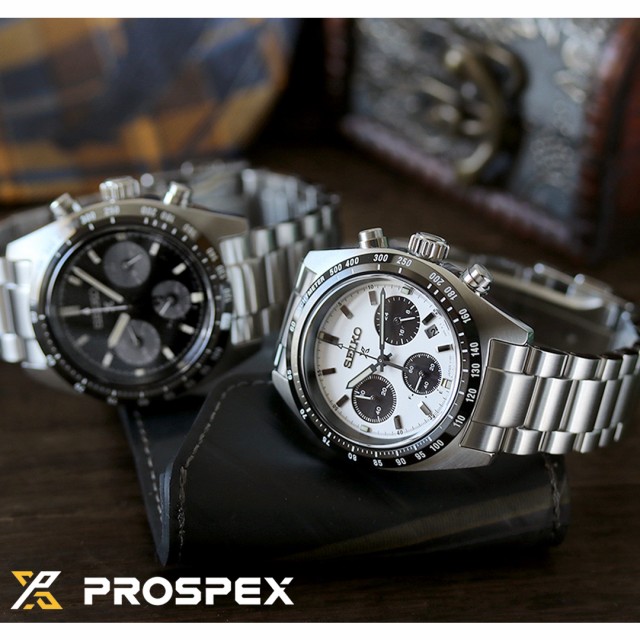 セイコー プロスペックス スピードタイマー ソーラー 腕時計 ブランド メンズ パンダ クロノグラフ SEIKO PROSPEX アナログ 黒 日本製  選の通販はau PAY マーケット - 腕時計のななぷれ | au PAY マーケット－通販サイト