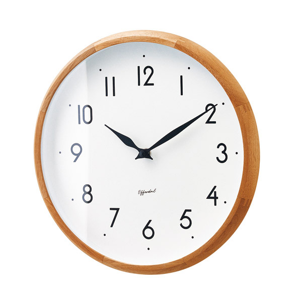 安いそれに目立つ 電波時計 おしゃれ 掛け時計 ブレッケ 壁掛け時計 壁時計 北欧 木製 寝室 静か Cl 3992 Wh Interform インターフォルム 21新作 Themarketleaders Co Il