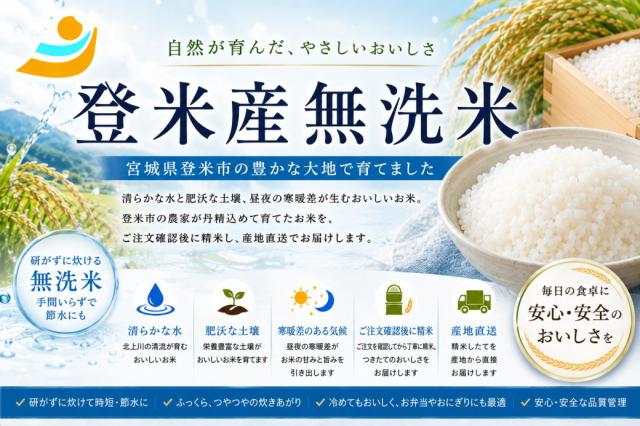 特別栽培米 宮城県産ササニシキ 炊き上がり あっさり 白米 無洗米  10kg