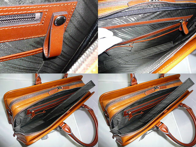 フジタカ FUJITAKA レザービジネスバッグ B4 ダブルルーム 610502の