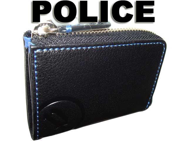 POLICE ポリス バッファローシリーズ ラウンドファスナー式小銭入れ ケース POLICE ポリス バッファローシリーズ ラウンドファスナー式小銭入れ