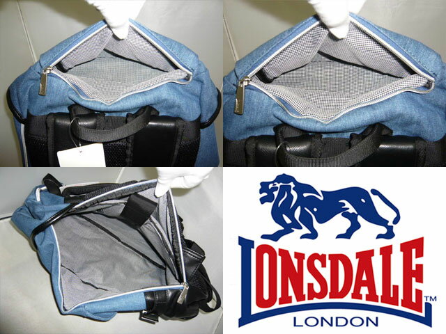 記念日 【ギフト】メンズ レディース【プレゼント】 [ロンズデール] LONSDALE クラウン バッジシリーズザック型リュック リュックサック 記念日 【ギフト】メンズ レディース【プレゼント】 [ロンズデール