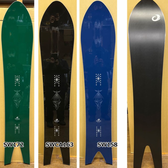 23-24 OGASAKA オガサカ スノーボード パウダー POWDER BOARD 「SHIN SW」 進 予約販売品 12月入荷予定  ship1｜au PAY マーケット