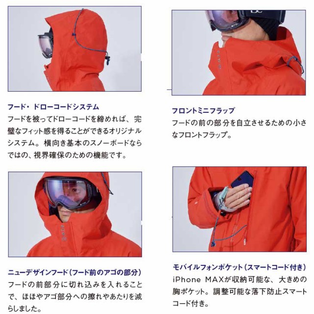 21 Rew アールイーダブリュー Snow Wear ウエアー The Basic Jacket 予約販売品10月末入荷予定 Ship1の通販はau Wowma ワウマ Flea フレア 商品ロットナンバー