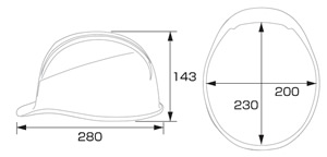 【住ベ】ABS素材ヘルメット KKC-B (ライナー入)【安全用・工事用・高所作業用・防災】