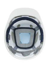 【住ベ】ABS素材ヘルメット SAXS-B インナーシールド付 (ライナー入)【安全用・工事用・高所作業用・防災】