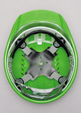 【ディック/DIC】 ABS素材ヘルメット SYA-SV インナーシールド/ベンチレーション付 （ライナー入） 【安全用・工事用・高所作業用・防災】