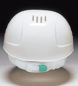【ディック/DIC プラスチック】ポリエチレン素材ヘルメット BC-1　NPあご紐付き (軽作業帽)