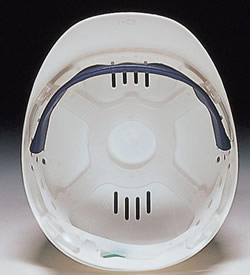 【ディック/DIC プラスチック】ポリエチレン素材ヘルメット BC-1　NPあご紐付き (軽作業帽)